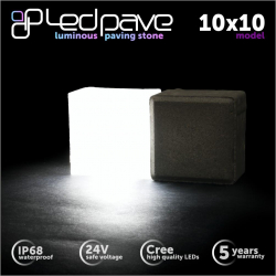 18x Świecąca Kostka Brukowa LedPave 10x10 RGB+CCT-142669